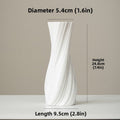 Nordic Sculpted Ceramic Vase - The Coral Palm LLC