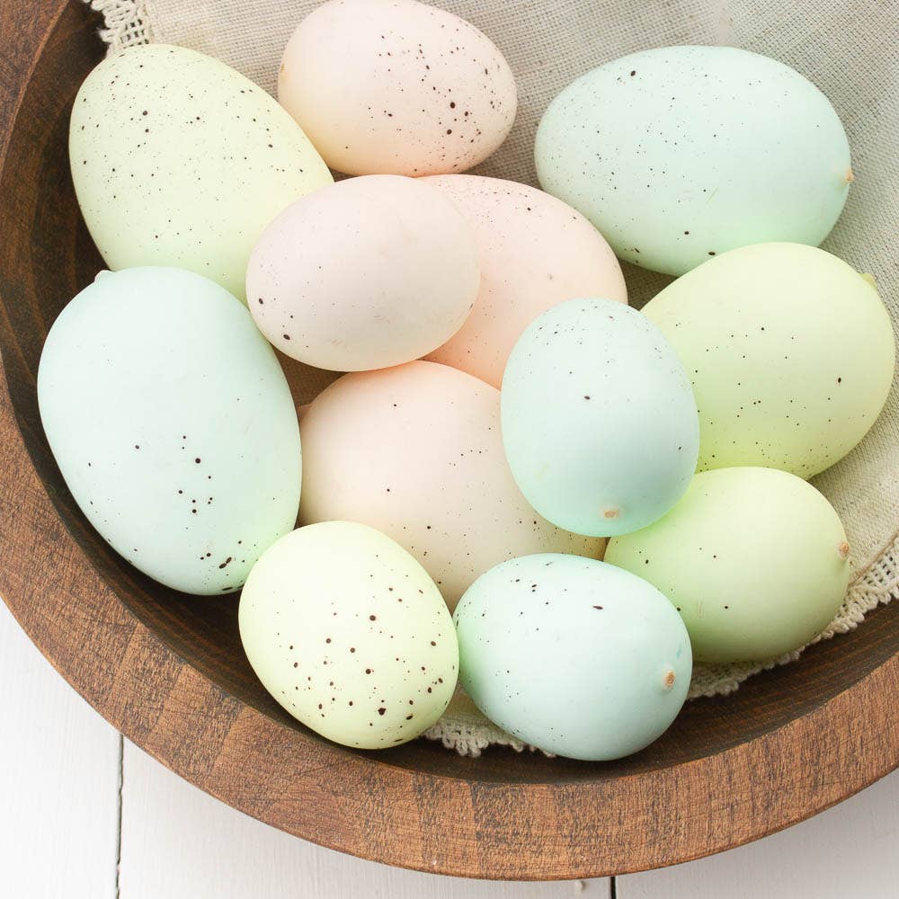 Pastel Easter Egg Decorative Set – The Coral Palm LLC