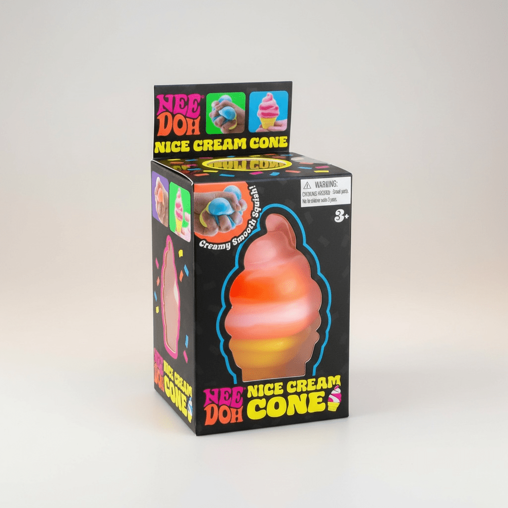 PRE - ORDER: SHIPS LATE JULY | NeeDoh Nice Cream Ice Cream Cone - The Coral Palm LLC