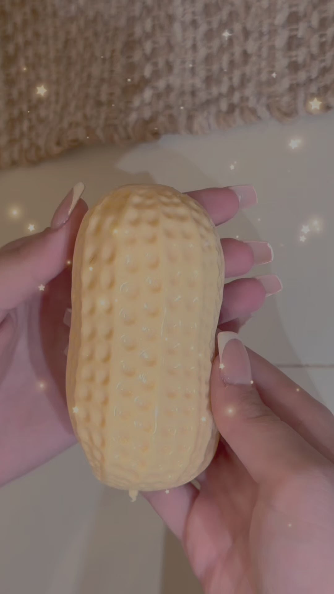 Viral Crunchy Peanut Squishy Toy