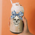 Rebel Bow Skull 20oz - The Coral Palm LLC