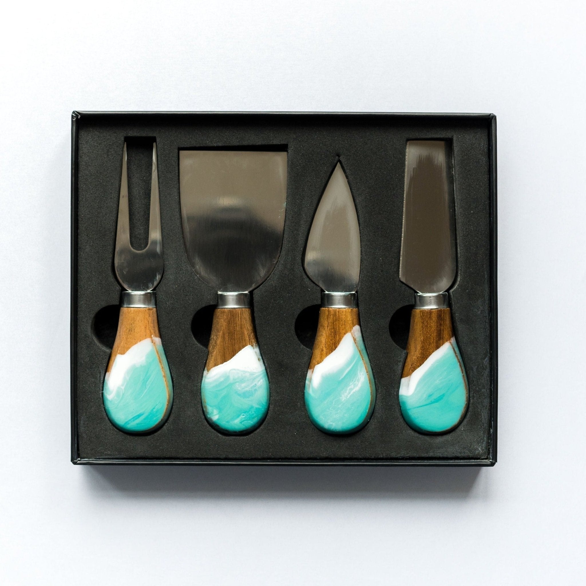 Resin Coated Cheese Knife Set (Back in Stock!!) - The Coral Palm LLC