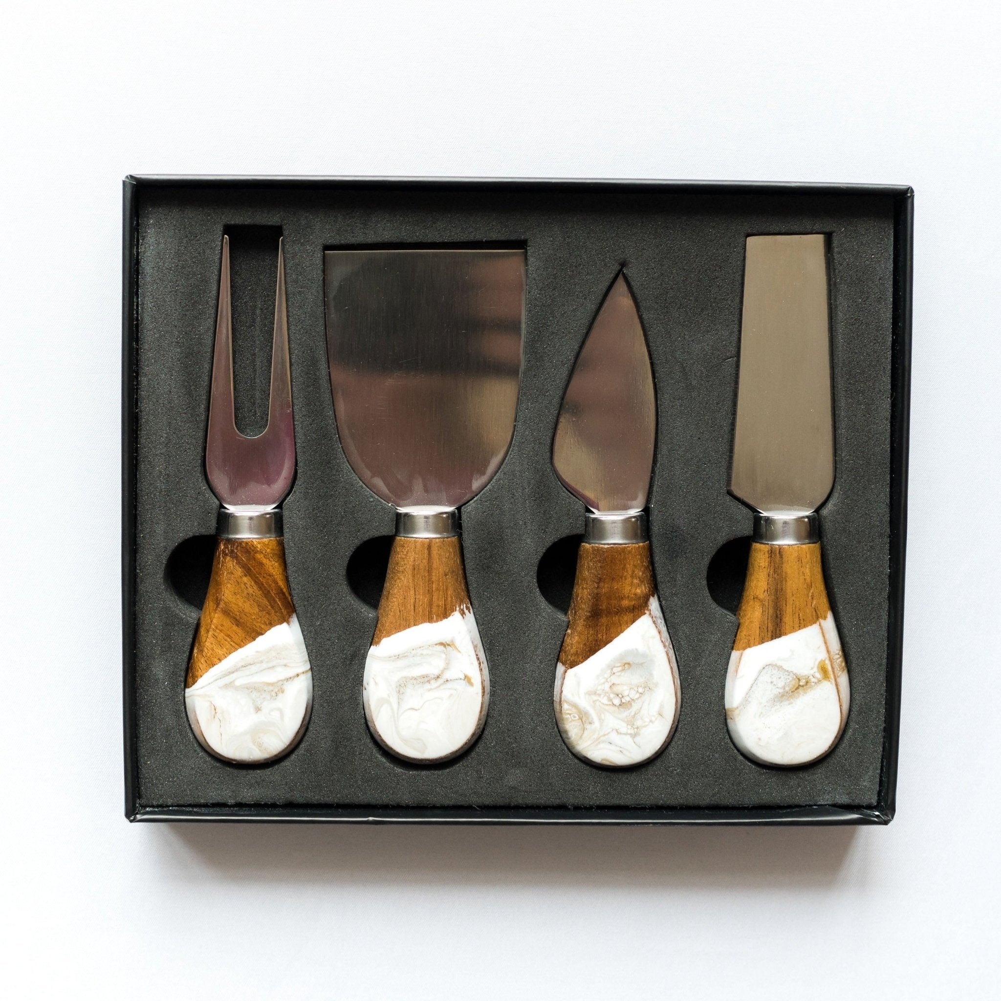 Resin Coated Cheese Knife Set (Back in Stock!!) - The Coral Palm LLC