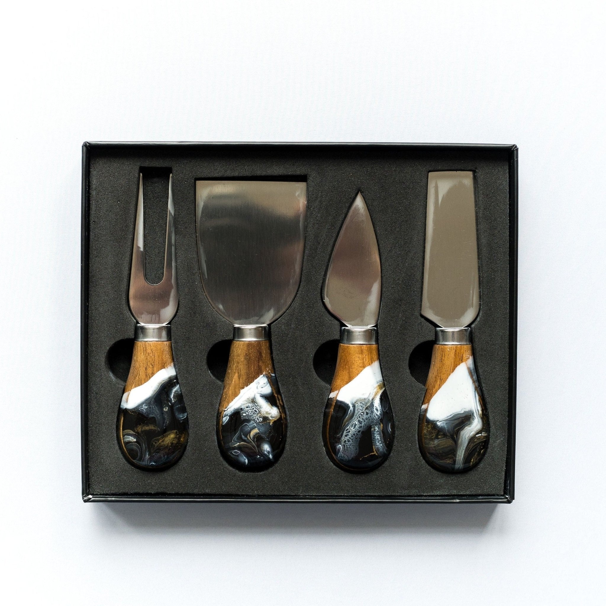 Resin Coated Cheese Knife Set (Back in Stock!!) - The Coral Palm LLC