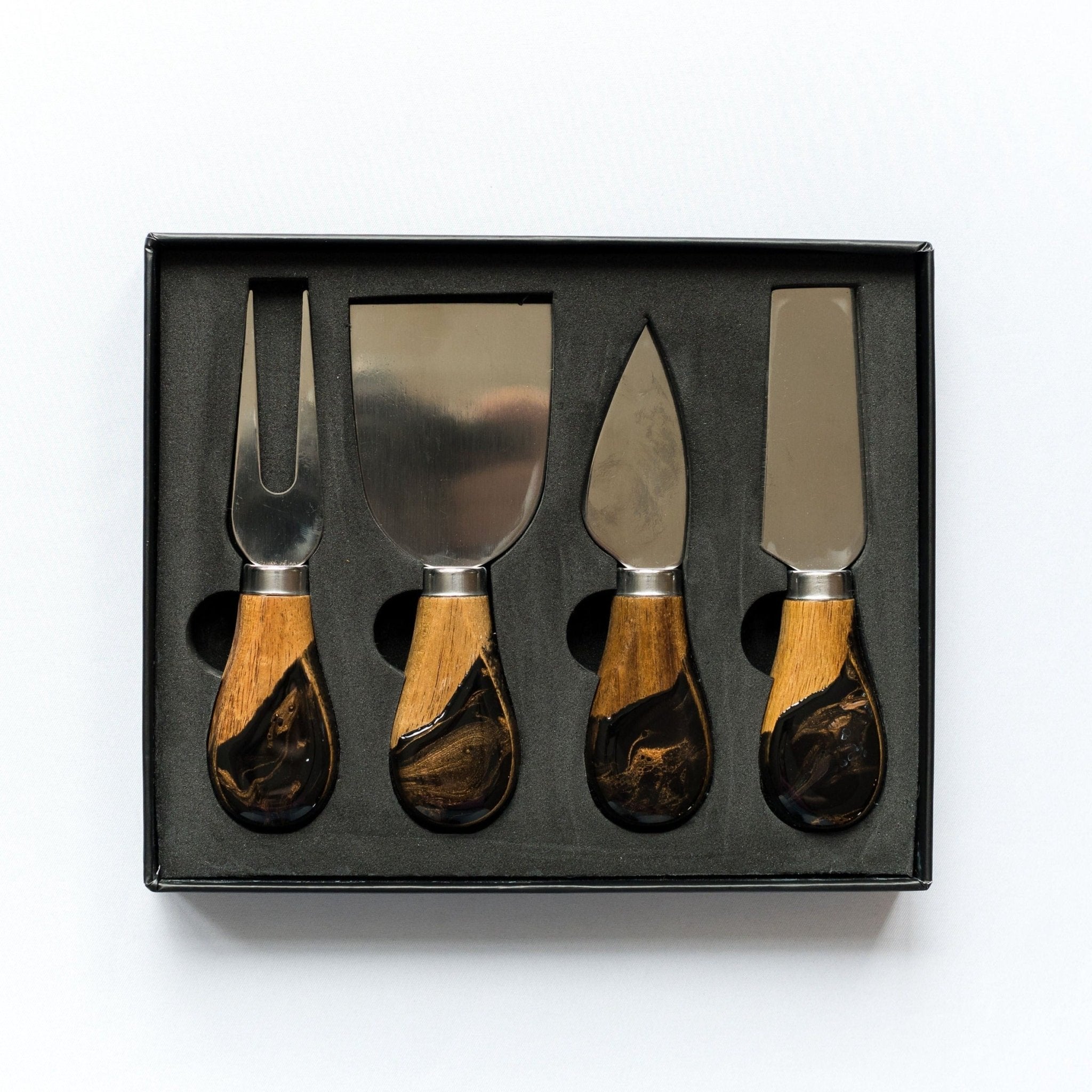 Resin Coated Cheese Knife Set (Back in Stock!!) - The Coral Palm LLC