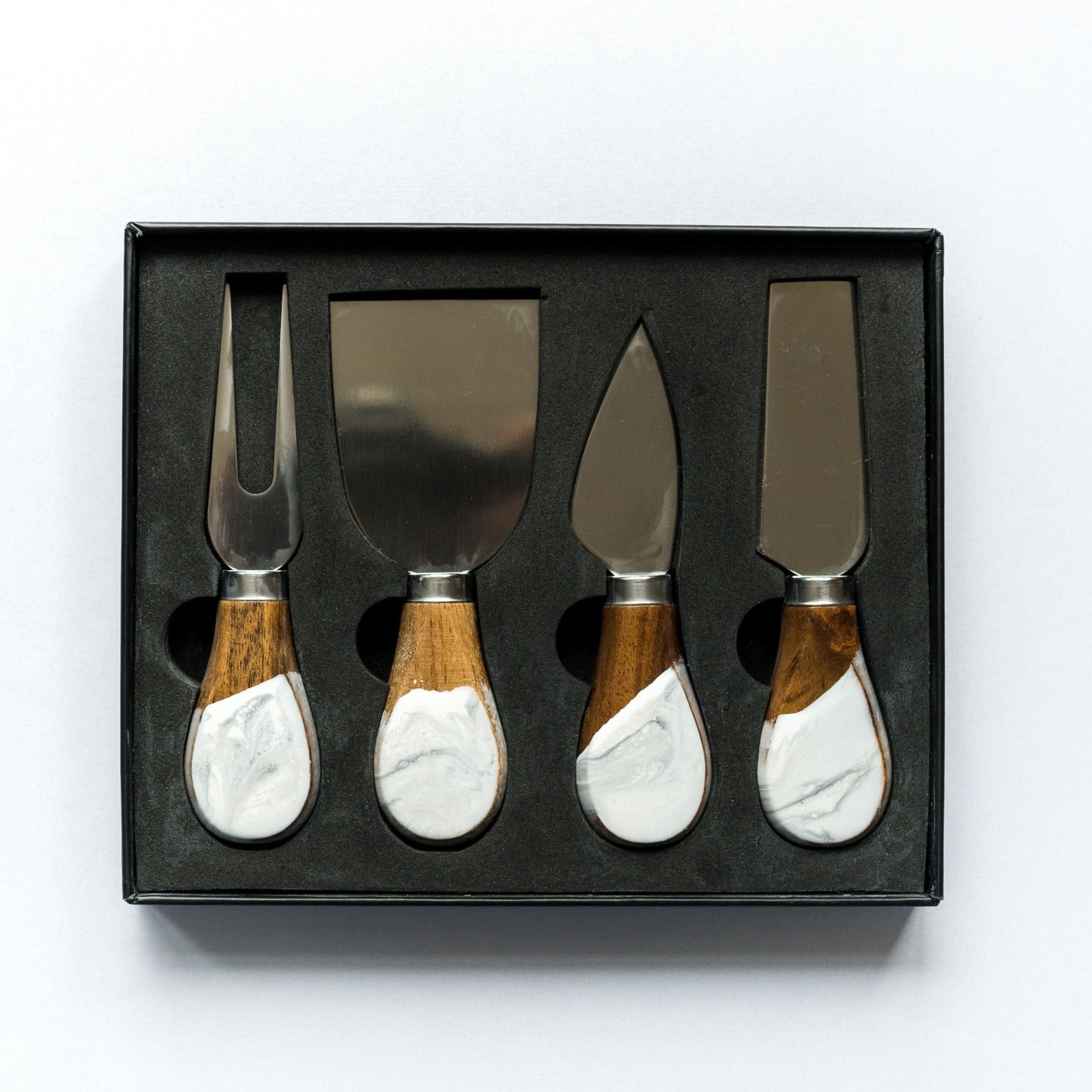 Resin Coated Cheese Knife Set (Back in Stock!!) - The Coral Palm LLC