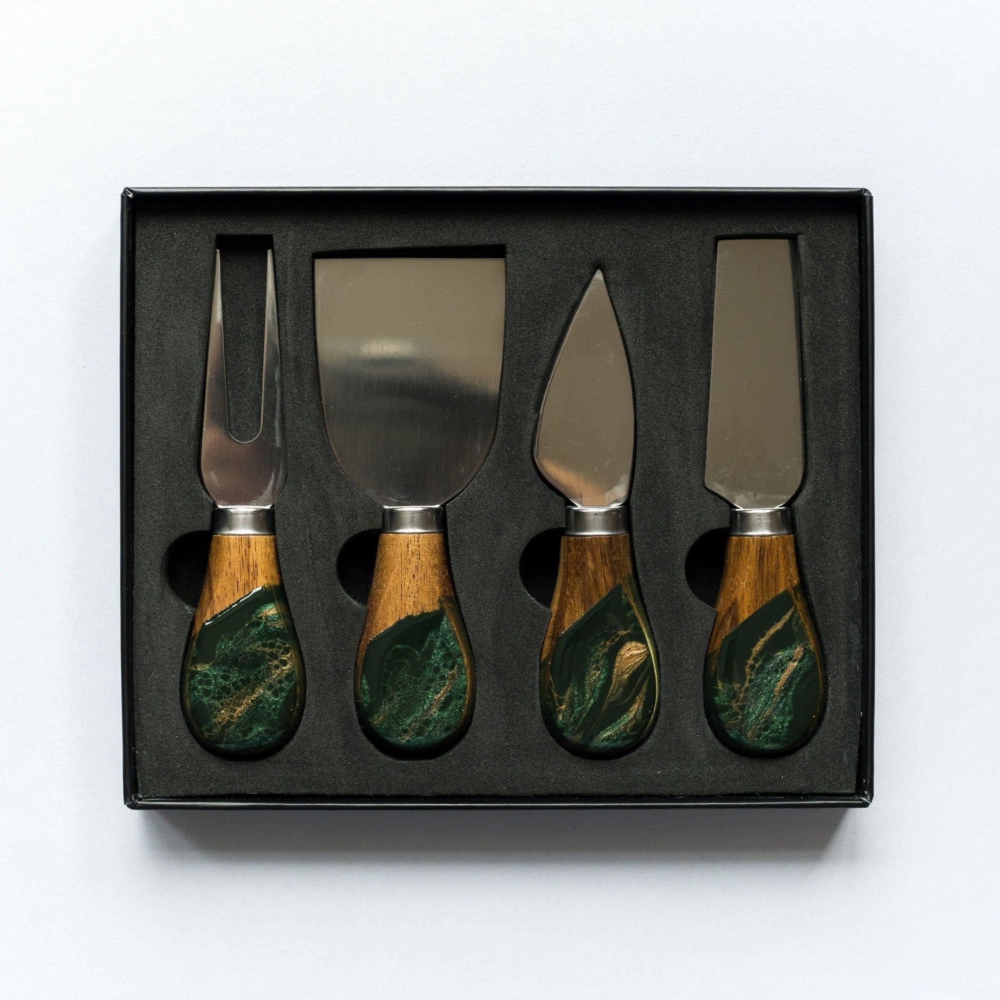 Resin Coated Cheese Knife Set (Back in Stock!!) - The Coral Palm LLC