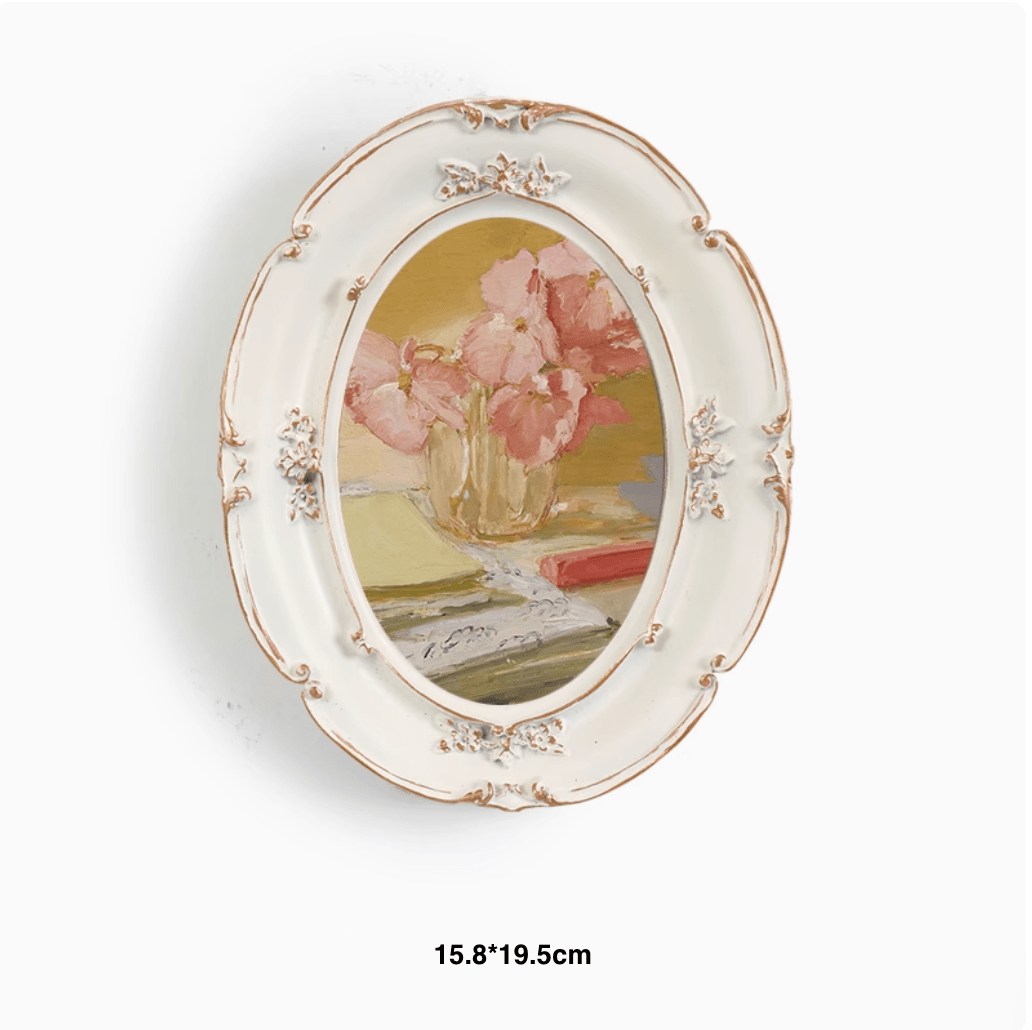 Nordic Luxe Retro Framed Art Decor  - The Coral Palm LLC