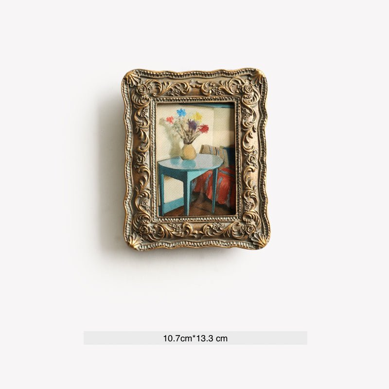 Nordic Luxe Retro Framed Art Decor  - The Coral Palm LLC