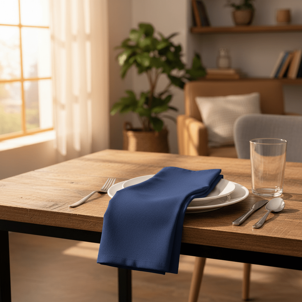 Riviera Classic Table Napkins – Set of 12 - The Coral Palm LLC