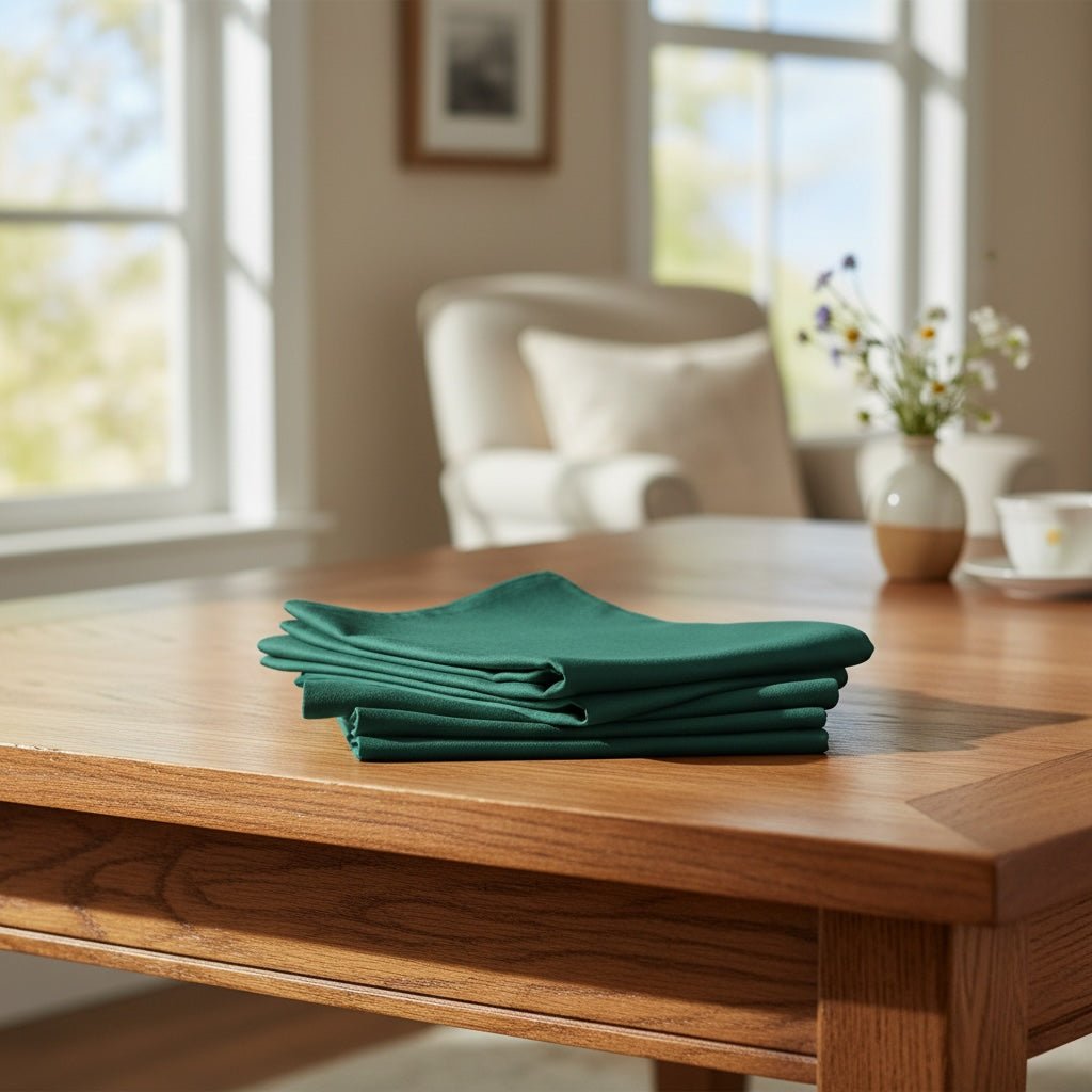 Riviera Classic Table Napkins – Set of 12 - The Coral Palm LLC