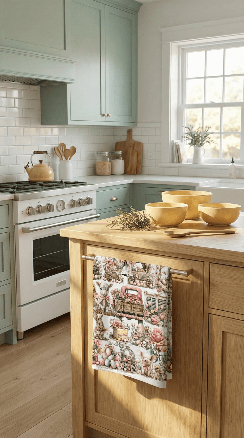 Rose Royal Easter Towel - The Coral Palm LLC