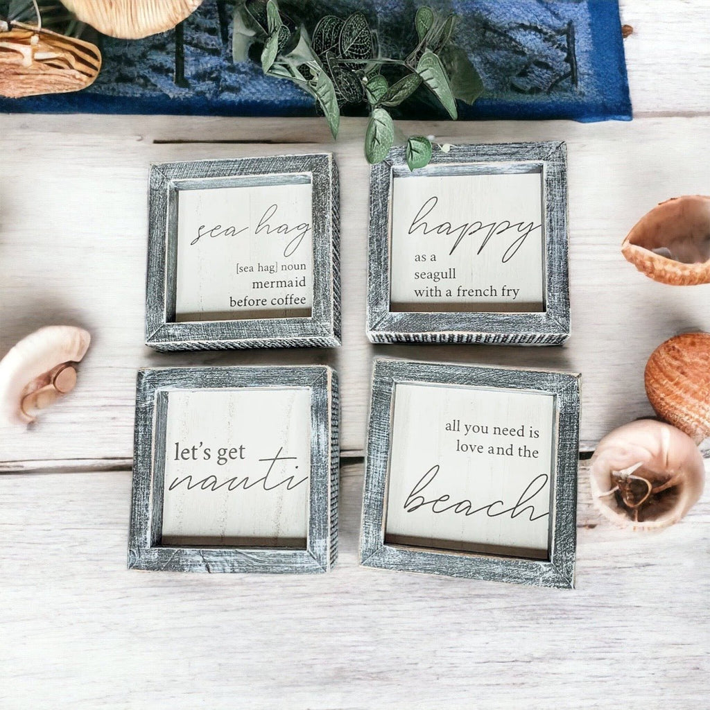 Salty Summer Signs 5” - The Coral Palm LLC