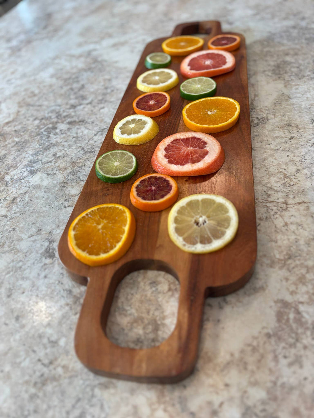 Serving Board Double Handle Large - The Coral Palm LLC