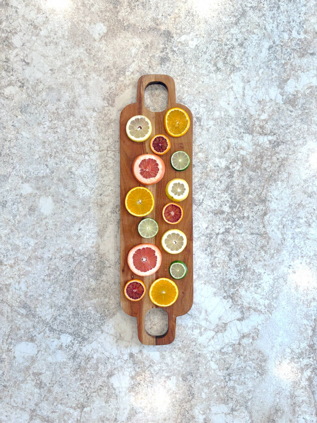 Serving Board Double Handle Large - The Coral Palm LLC