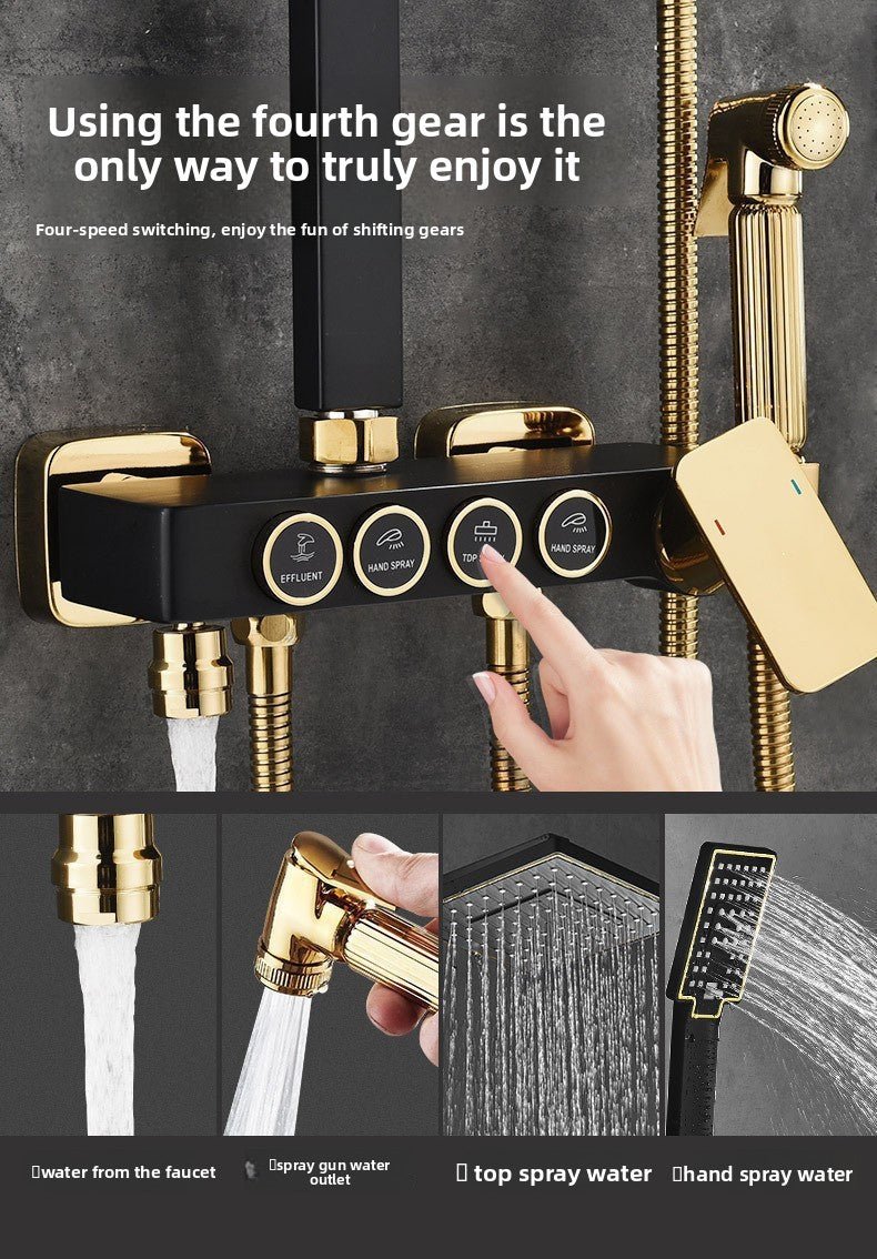 Modern Rain Shower System - The Coral Palm LLC