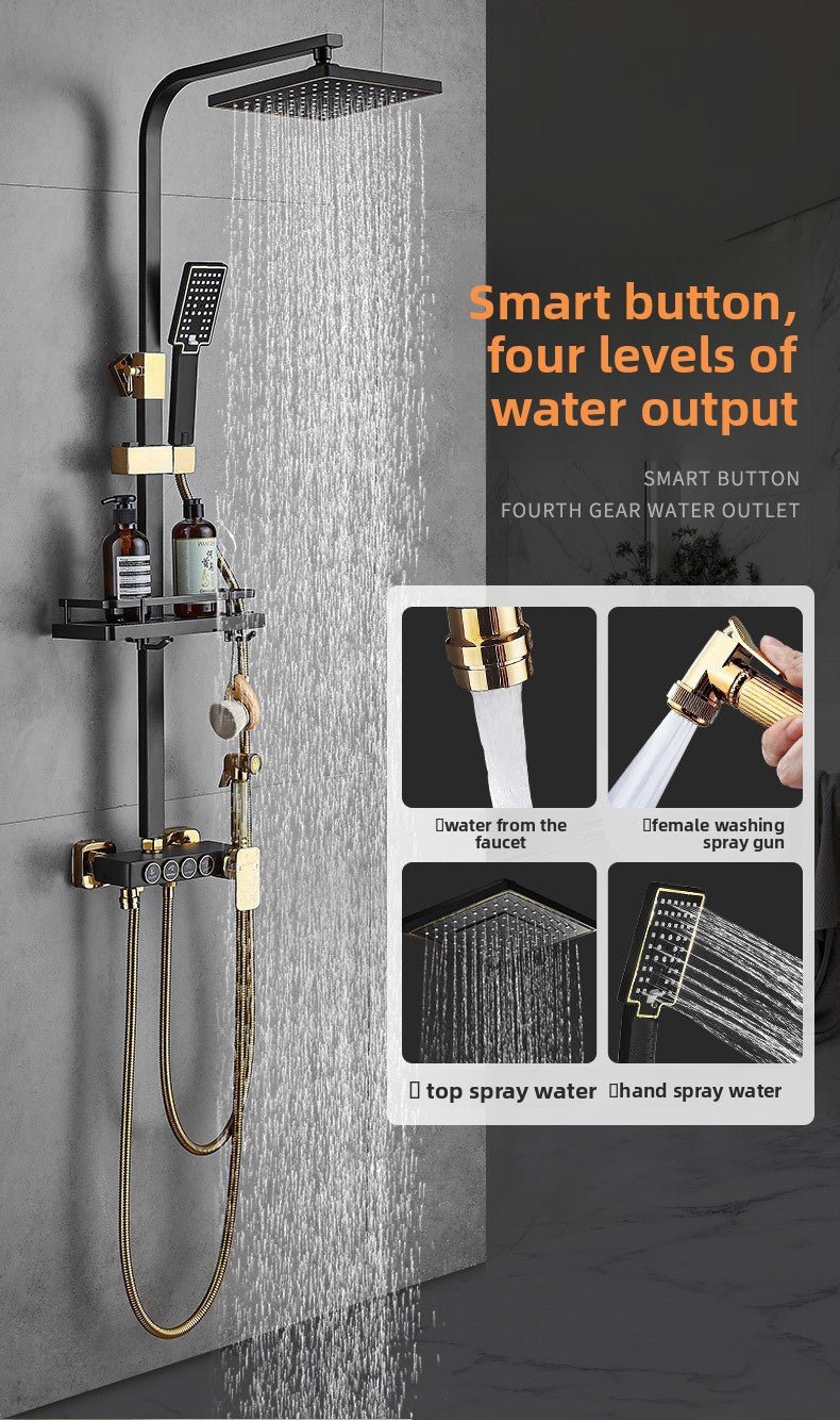 Modern Rain Shower System - The Coral Palm LLC