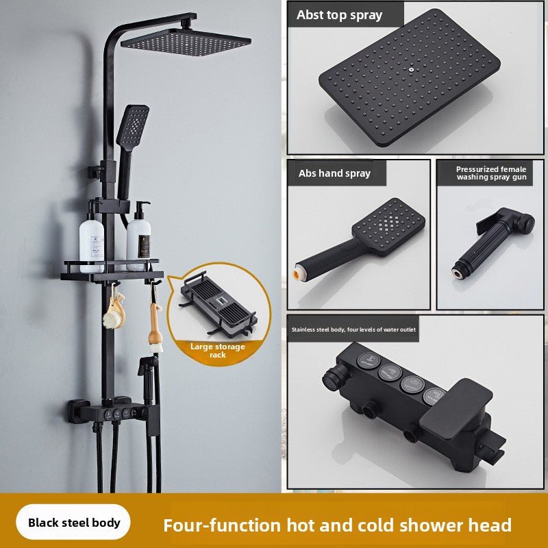 Modern Rain Shower System - The Coral Palm LLC