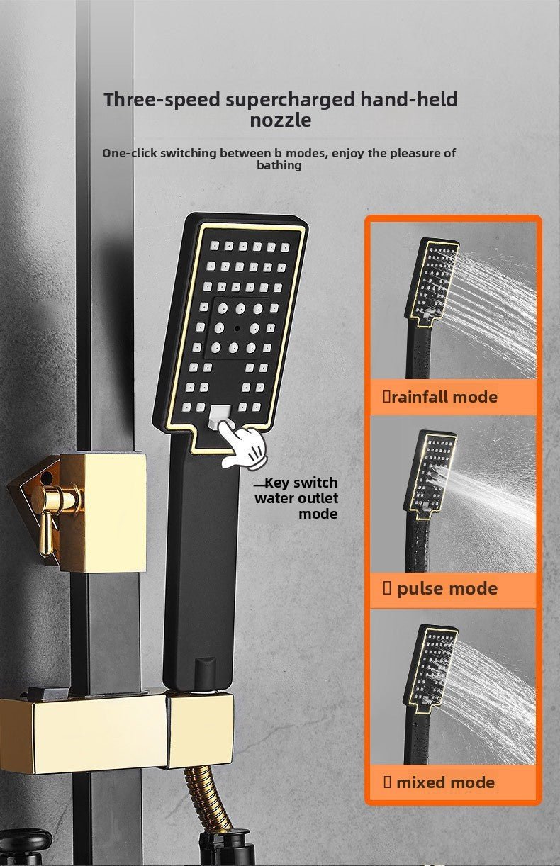 Modern Rain Shower System - The Coral Palm LLC