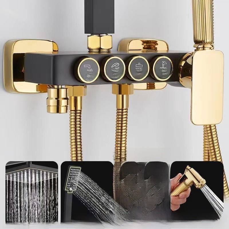 Modern Rain Shower System - The Coral Palm LLC