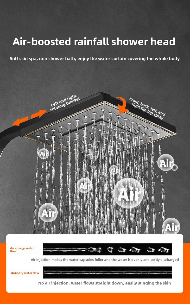 Modern Rain Shower System - The Coral Palm LLC