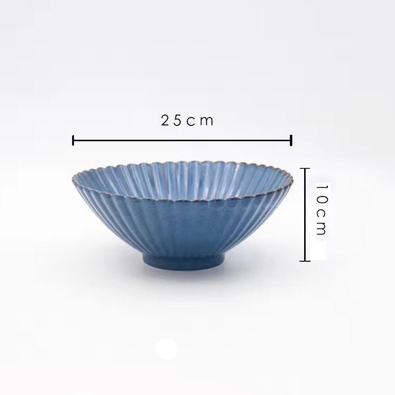 Skyfall 22 - Piece Scalloped Serving Set - The Coral Palm LLC