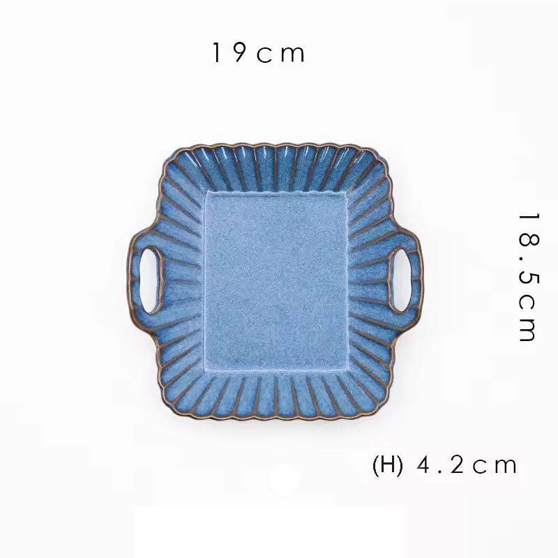 Skyfall 22 - Piece Scalloped Serving Set - The Coral Palm LLC