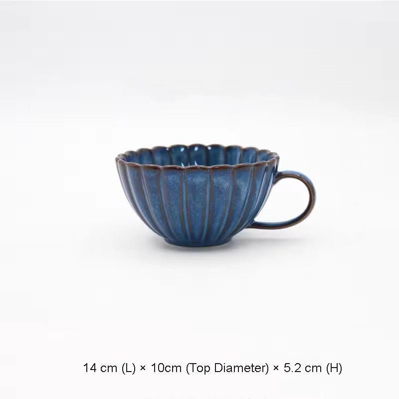 Skyfall 22 - Piece Scalloped Serving Set - The Coral Palm LLC