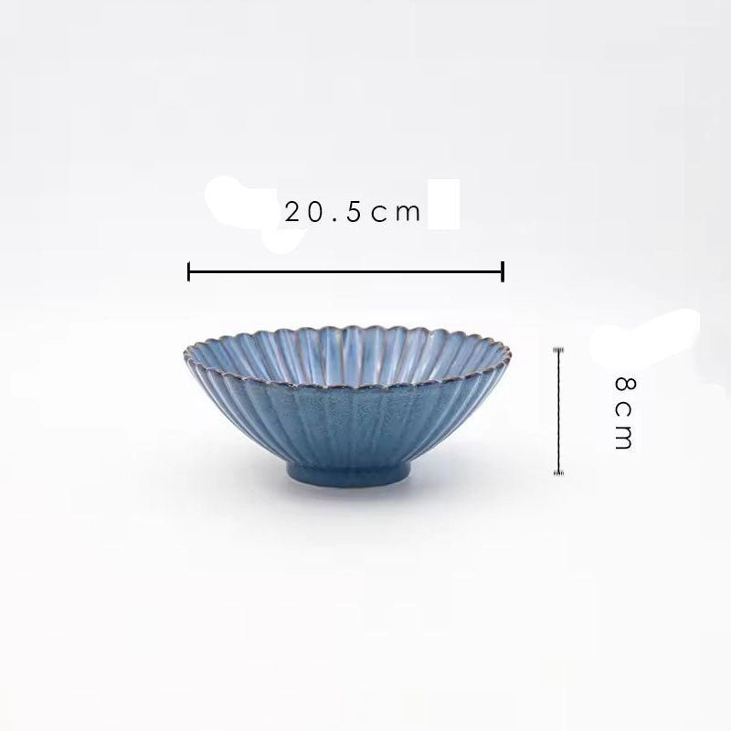 Skyfall 22 - Piece Scalloped Serving Set - The Coral Palm LLC