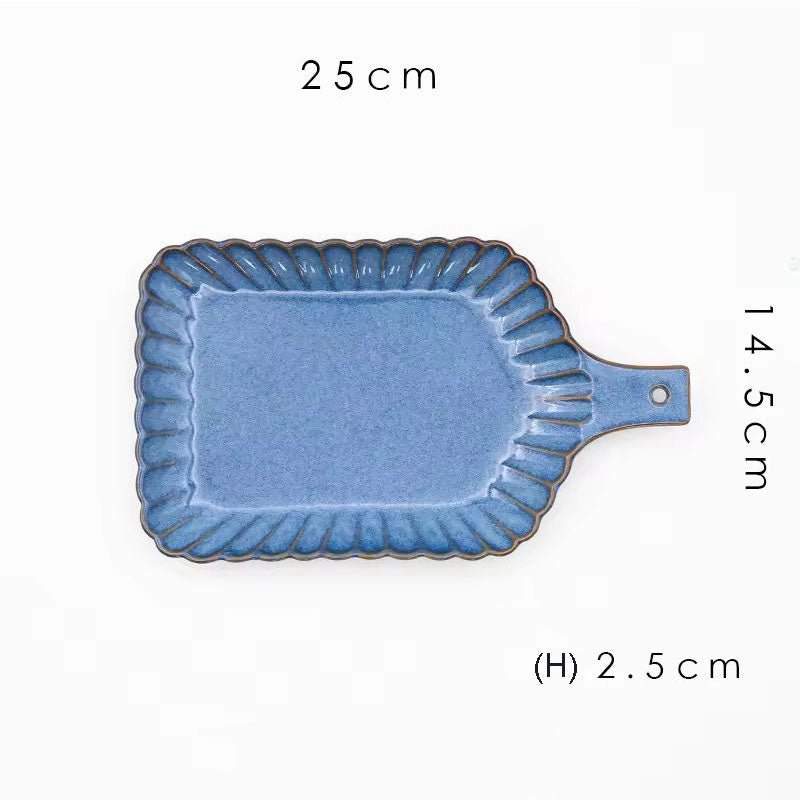 Skyfall 22 - Piece Scalloped Serving Set - The Coral Palm LLC