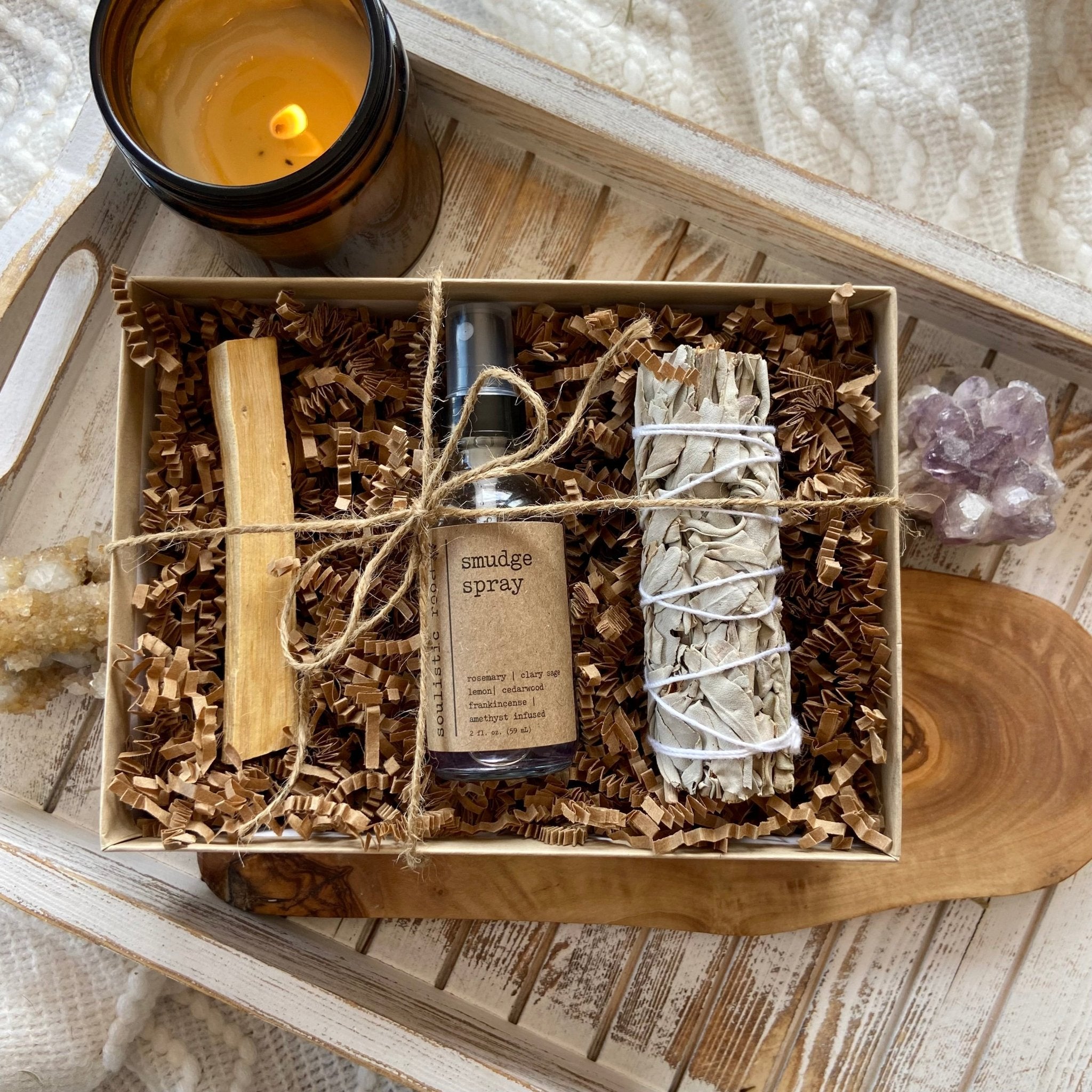 The Sacred Space Cleansing Gift Set - The Coral Palm LLC