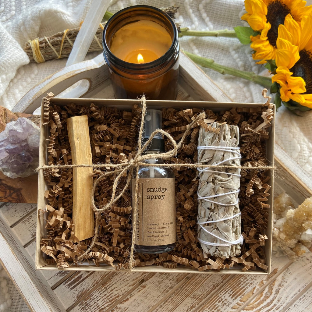 The Sacred Space Cleansing Gift Set - The Coral Palm LLC