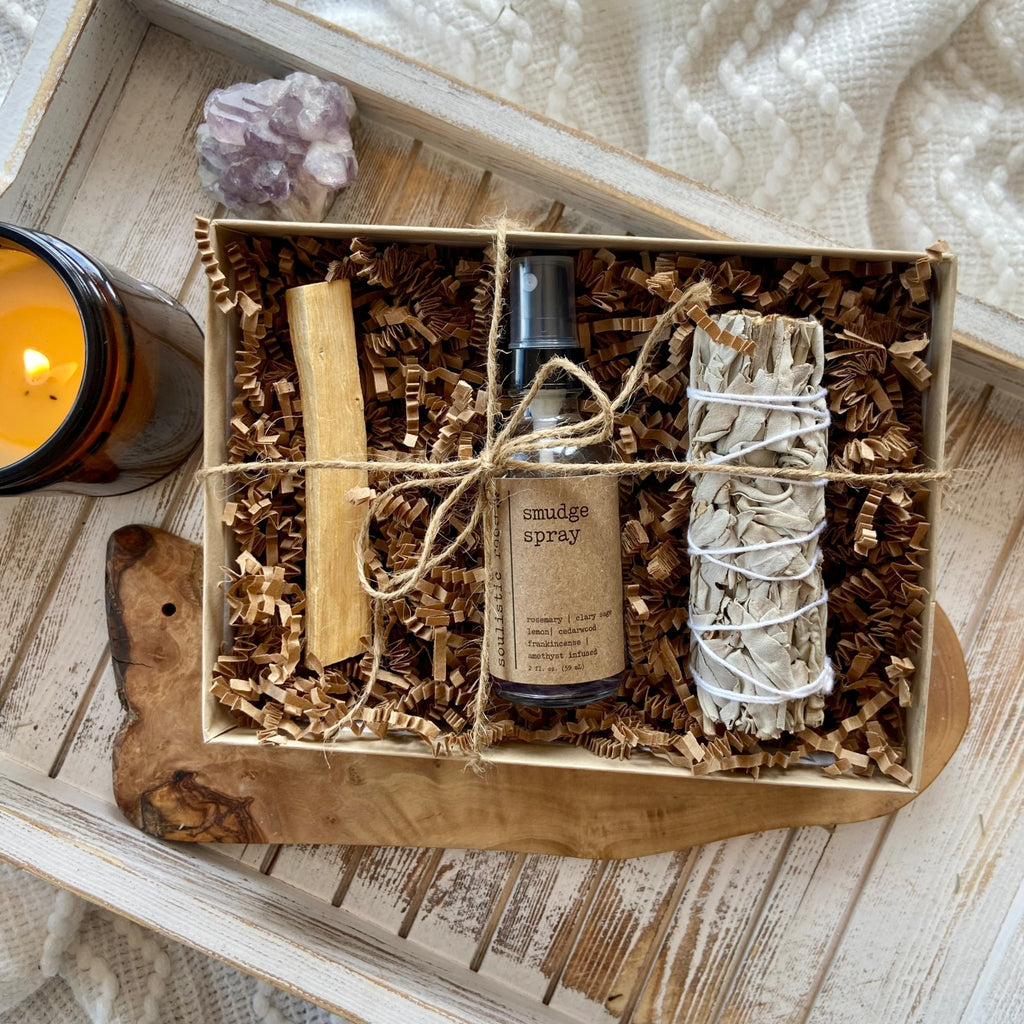 The Sacred Space Cleansing Gift Set - The Coral Palm LLC
