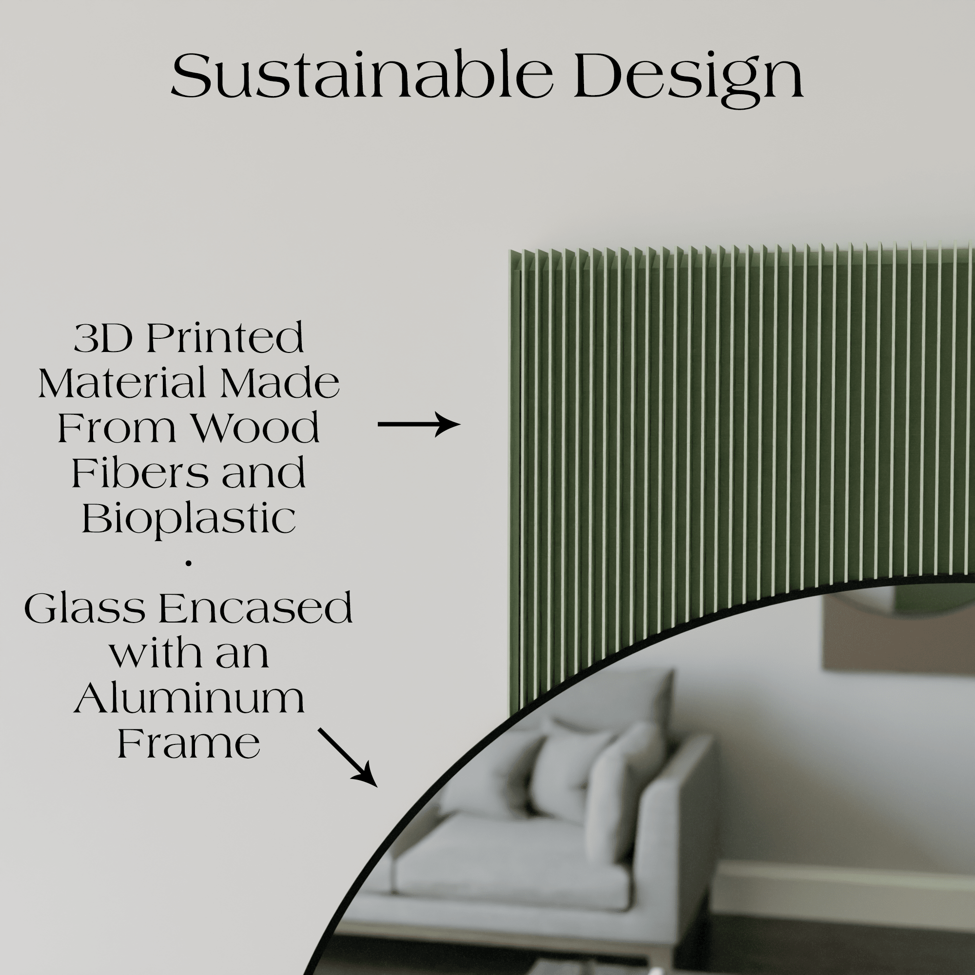 SOL Mirror - The Coral Palm LLC