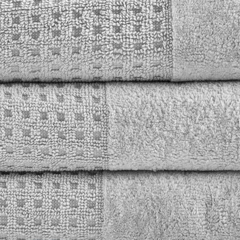 Spa Waffle 6 - Piece Bath Towel Set [Certified] - The Coral Palm LLC