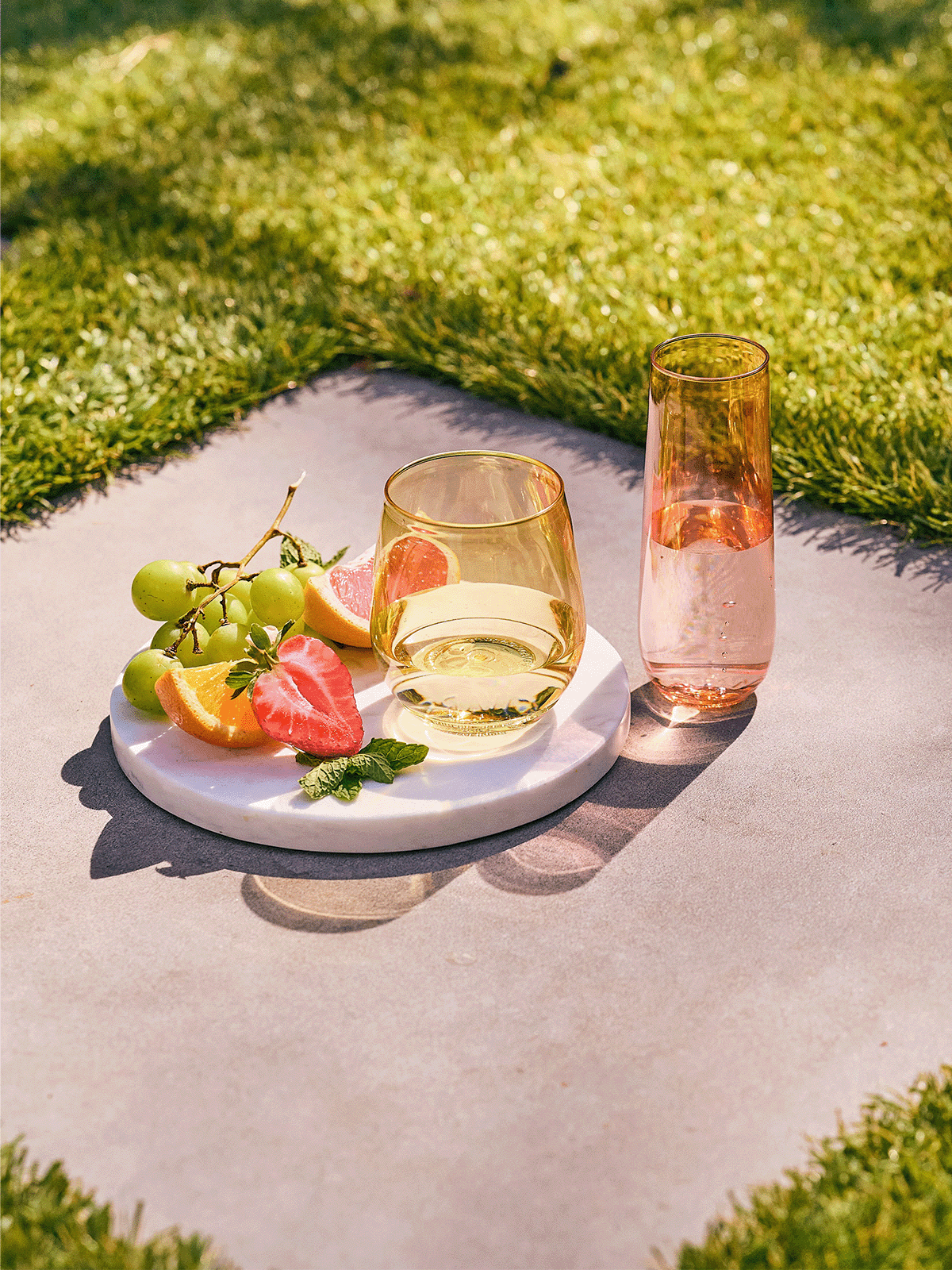 Sunlit Celebration Flute - 9oz Color Set - The Coral Palm LLC