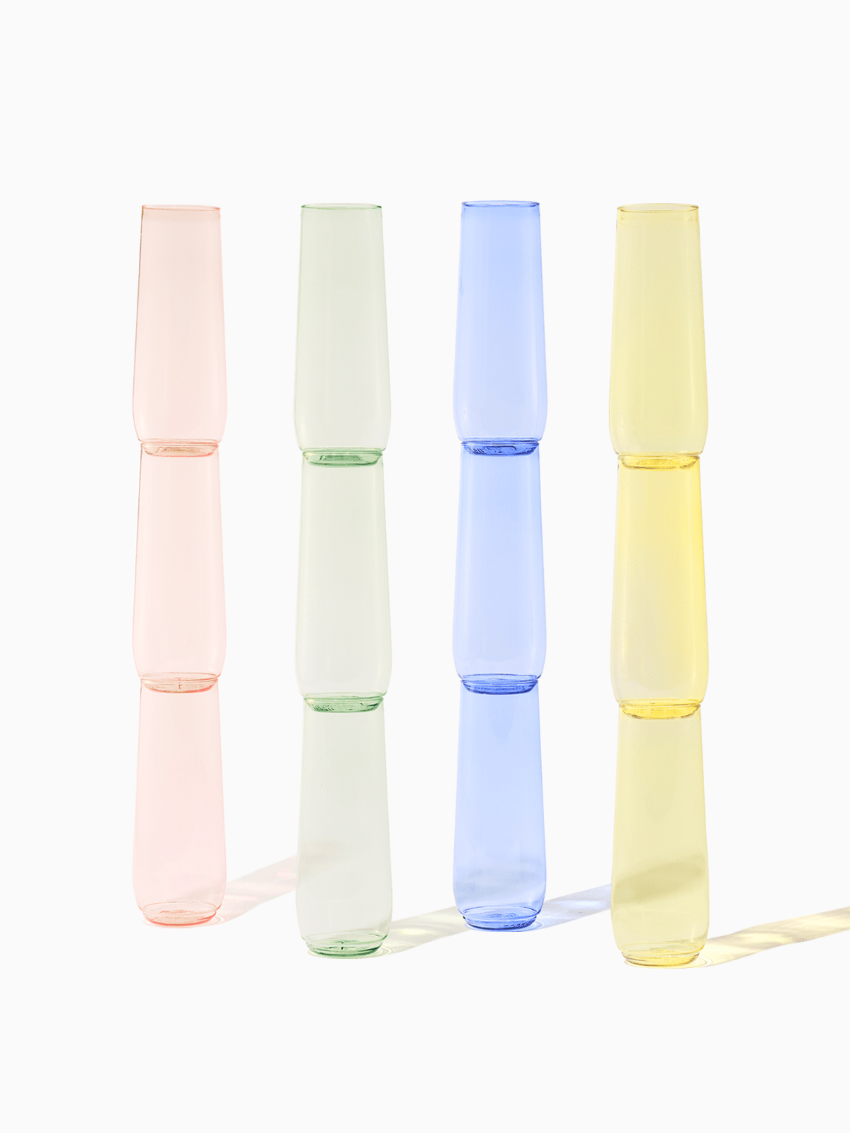 Sunlit Celebration Flute - 9oz Color Set - The Coral Palm LLC