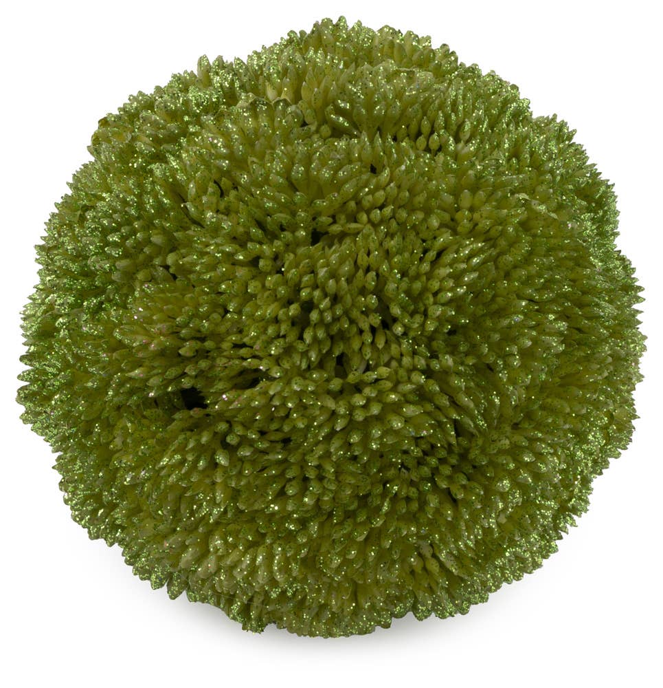 Tea Green Lg Berry Ball 4" Decorative Accents - The Coral Palm LLC