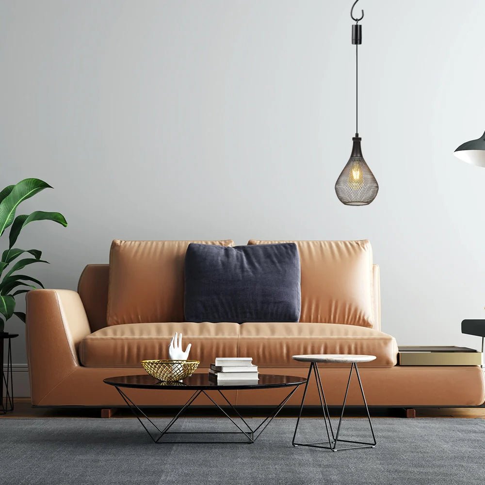 Teardrop Hanging Lamps - The Coral Palm LLC