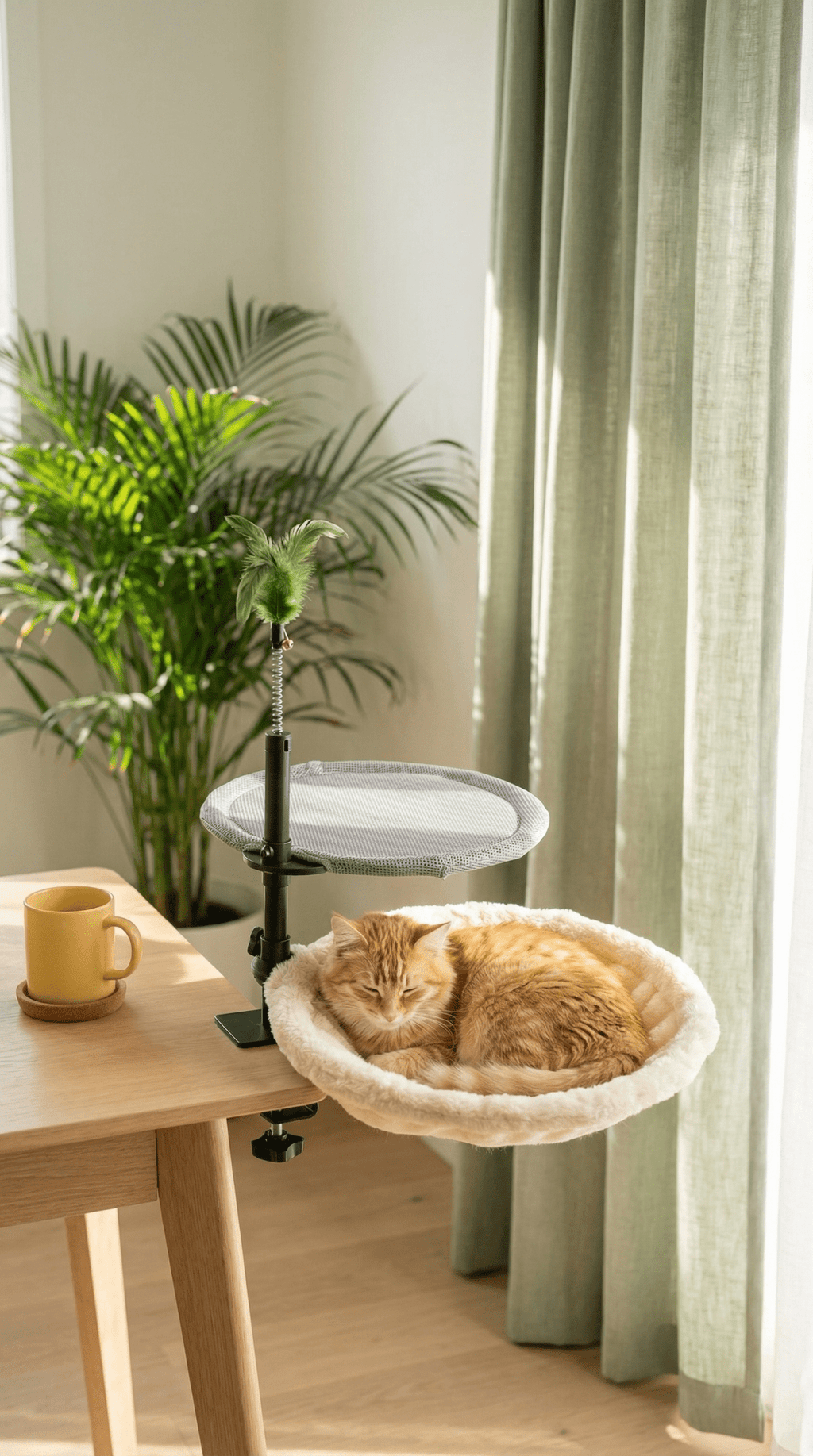 The Coastal Cat Desk Hammock - The Coral Palm LLC