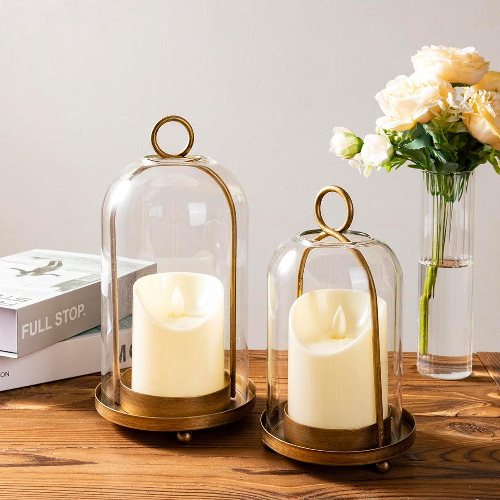 The Marlowe Hanging Glass Candle Holder - The Coral Palm LLC