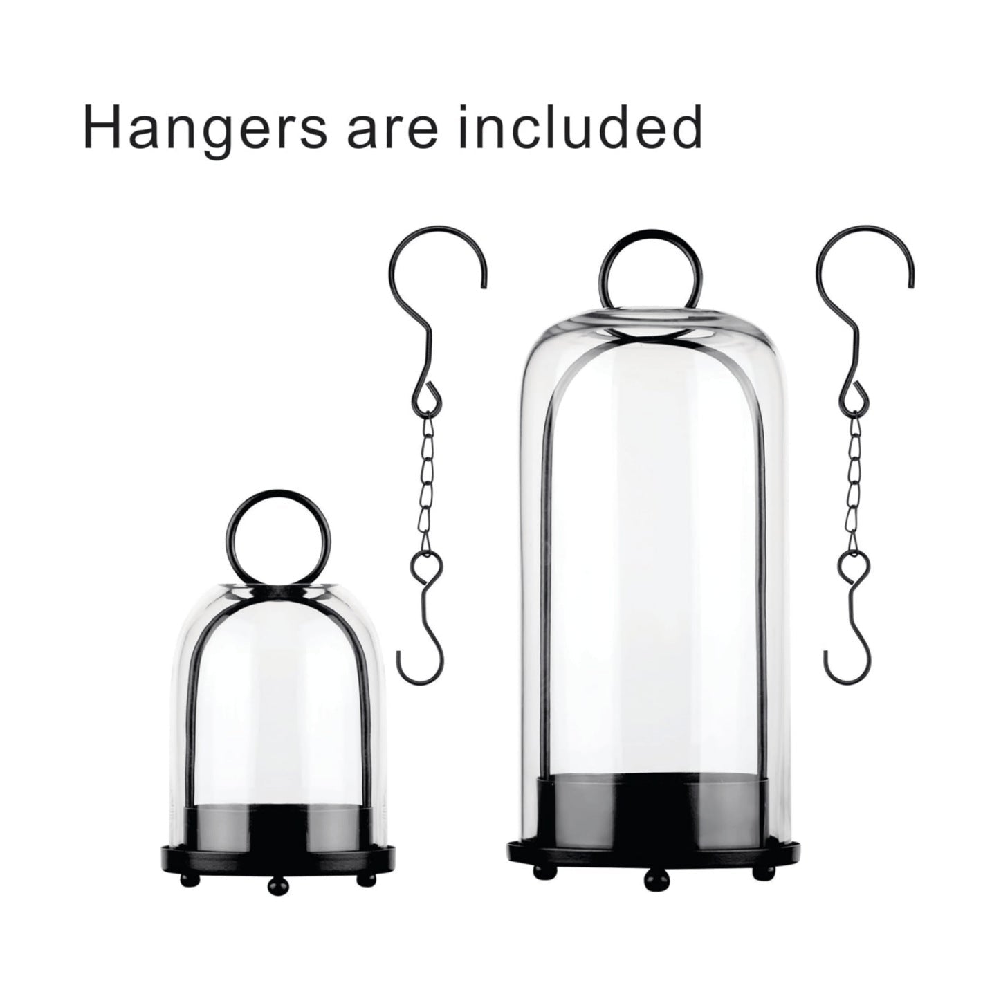 The Marlowe Hanging Glass Candle Holder - The Coral Palm LLC