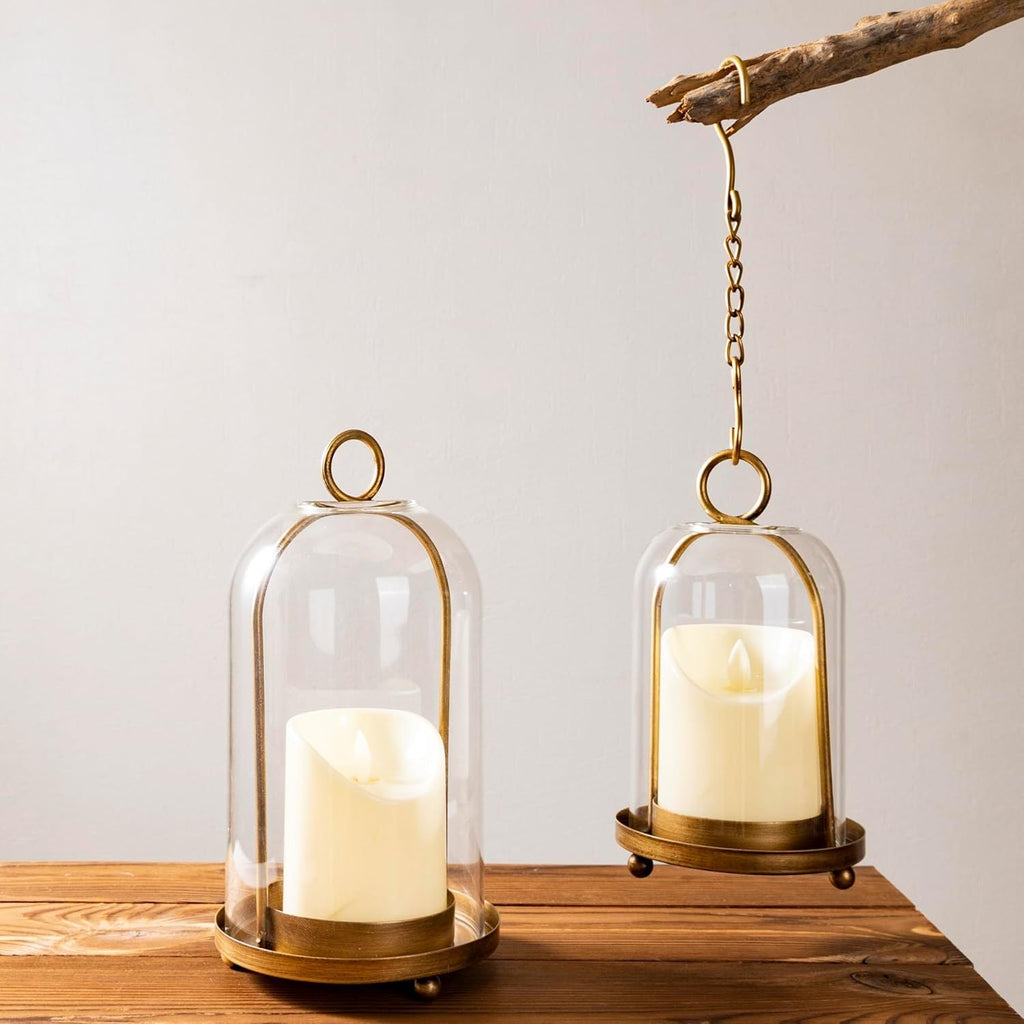 The Marlowe Hanging Glass Candle Holder - The Coral Palm LLC