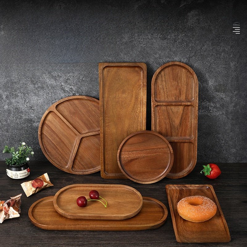 The Palma Acacia Wood Serving Collection - The Coral Palm LLC