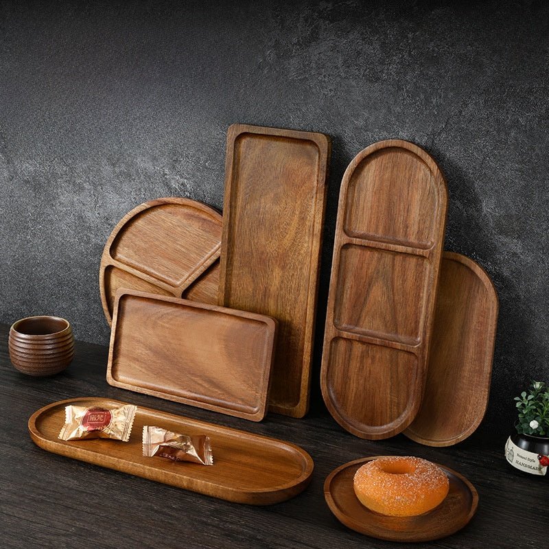 The Palma Acacia Wood Serving Collection - The Coral Palm LLC