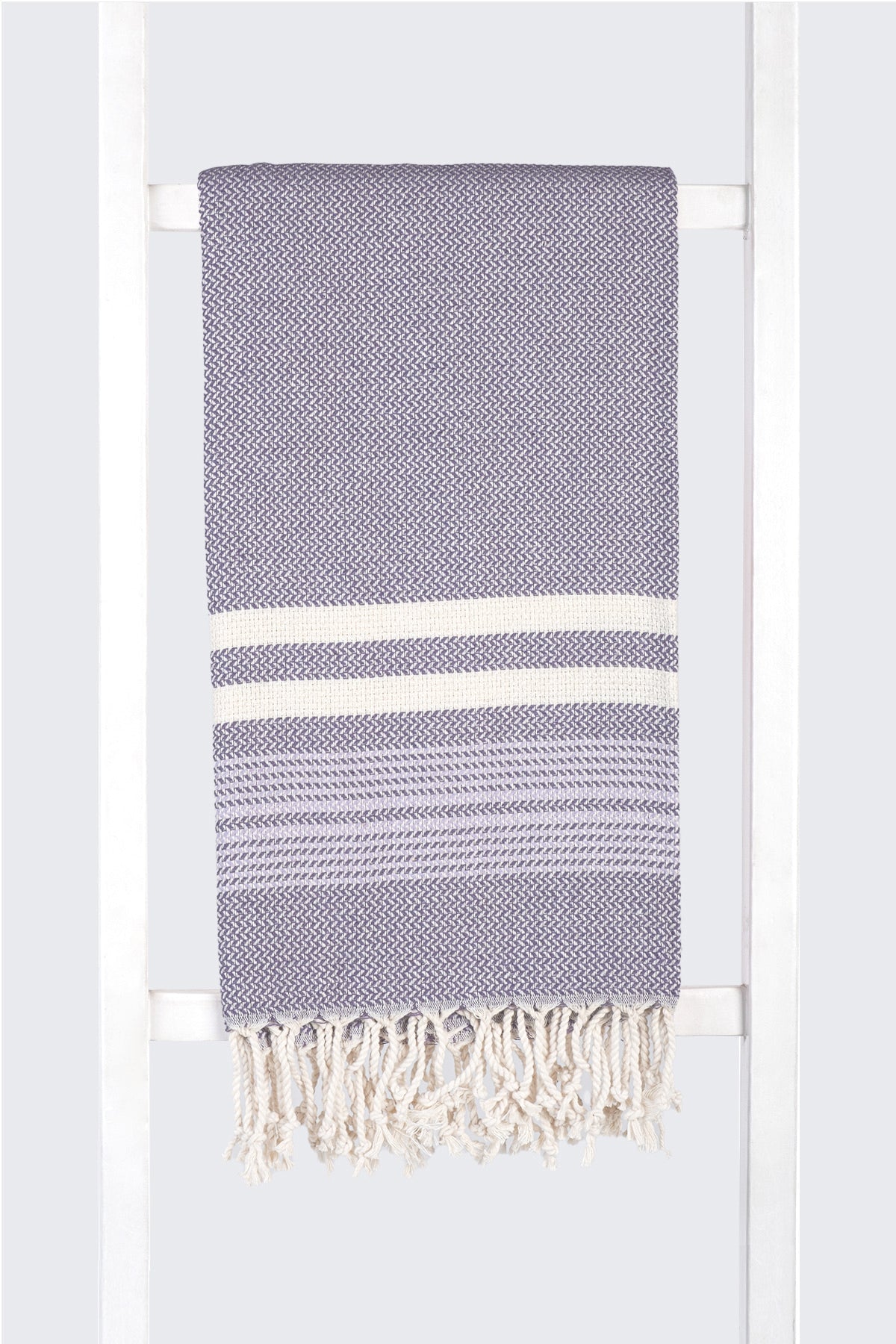 Tricolor Pestemal Turkish Hamam Towel - The Coral Palm LLC