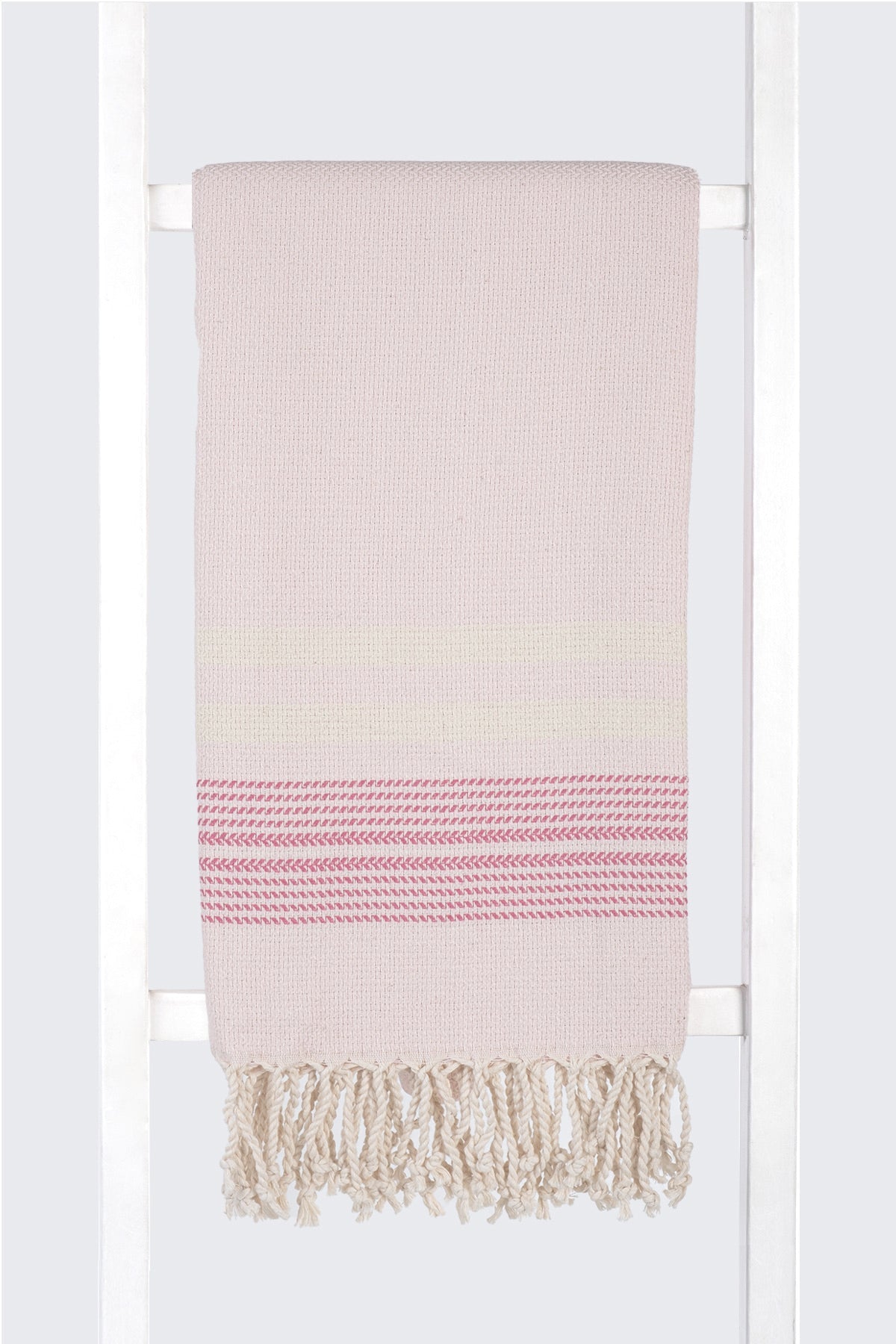 Tricolor Pestemal Turkish Hamam Towel - The Coral Palm LLC