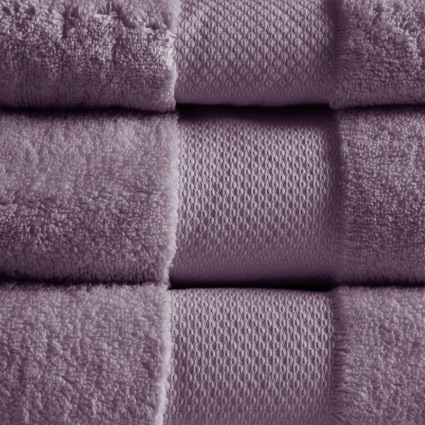 Turkish Cotton 6 - Piece Bathroom Towel Set - The Coral Palm LLC
