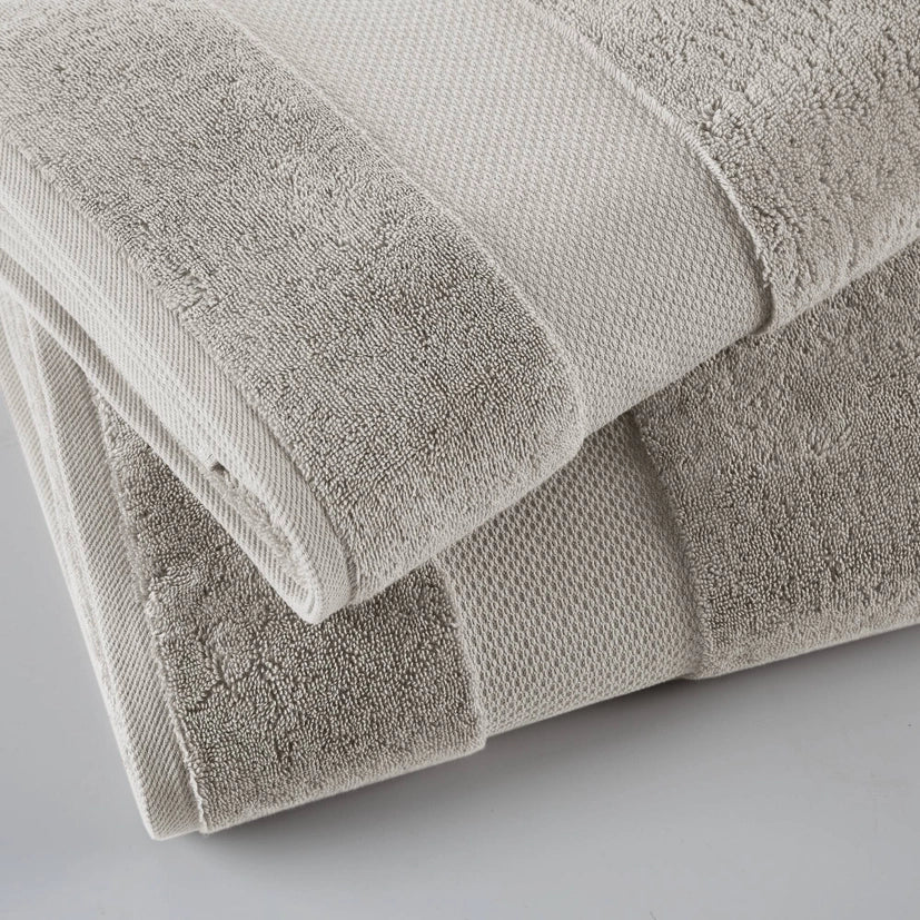 Turkish Cotton 6 - Piece Bathroom Towel Set - The Coral Palm LLC