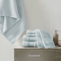 Turkish Cotton 6 - Piece Bathroom Towel Set - The Coral Palm LLC